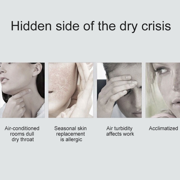 2W 2 in 1 Mushroom Shape USB Charging LED Night Light Ultrasonic Cold Fog Humidifier Built-in power adapter, Capacity: 250ml, DC 5V