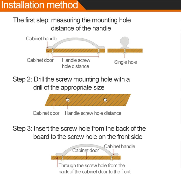 5 PCS 6589_128 Black Walnut Drawer Cabinet Handle