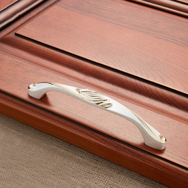 3 PCS 6047-128 Stainless Steel Electroplated Cabinet Handle (Gold + Silver)