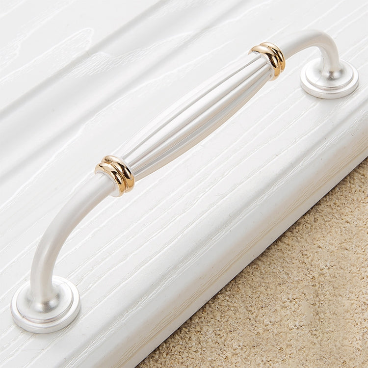 3 PCS 6064_128 Thickened Drawer Cabinet Handle (Gold + Silver)