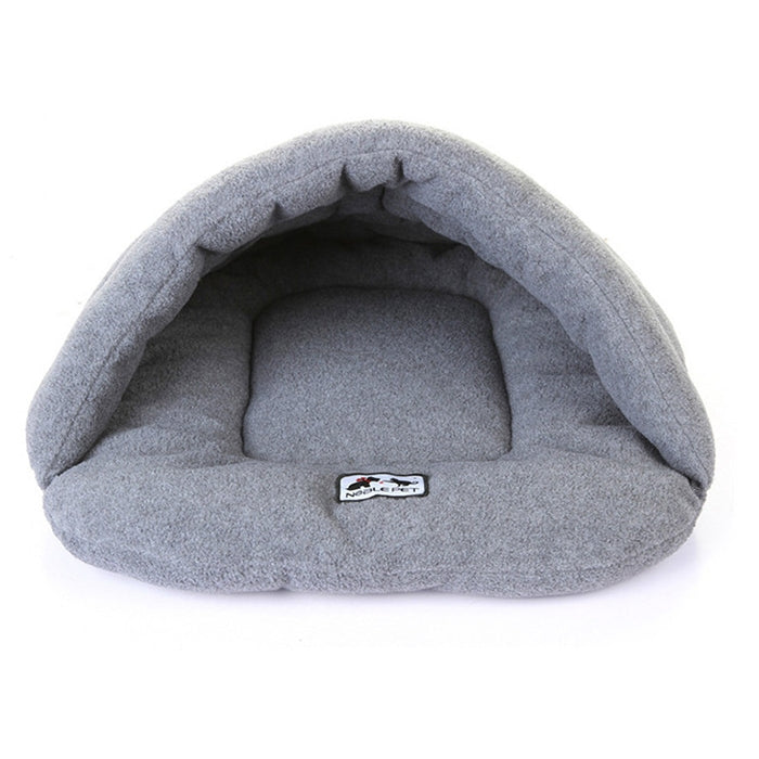 Slipper Shape Polar Fleece Warm Thicken Pet Dogs Cats House Size: S, 38×48×23cm