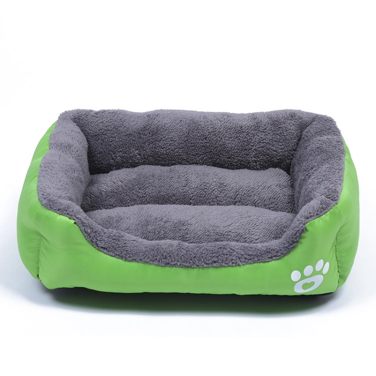 Candy Color Four Seasons Genuine Warm Pet Dog Kennel Mat Teddy Dog Mat, Size: 3XL, 110×82×20cm