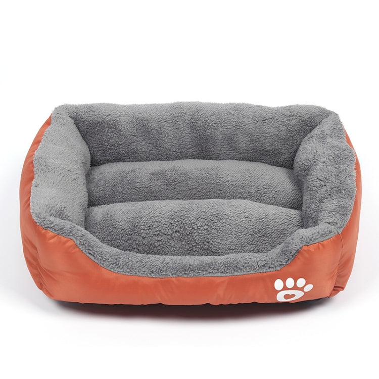Candy Color Four Seasons Genuine Warm Pet Dog Kennel Mat Teddy Dog Mat, Size: L, 66×50×14cm
