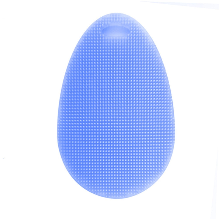 Water Drop Style Antibacterial Washing Brush Kitchen Dish Bowl Pot Cleaning Silicone Scouring Pad