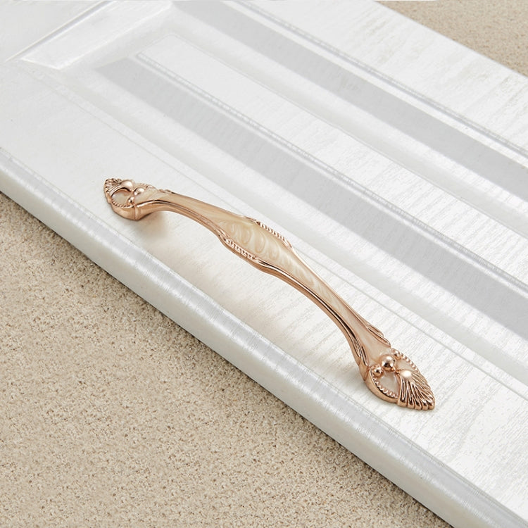 3 PCS 6566-128 Exquisite European Style Royal Gem Drawer Cabinet Handle(Yellow)