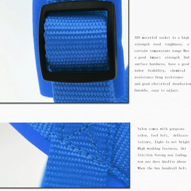 Pet Dogs Nylon Comfortable O-ring A7 Chest Harness Lead Leash, Size: XS, Adjustable Range: 42-50cm