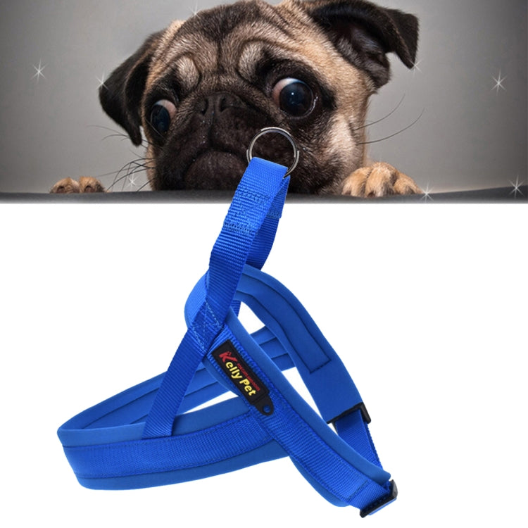 Pet Dogs Nylon Comfortable O-ring A7 Chest Harness Lead Leash, Size: XS, Adjustable Range: 42-50cm