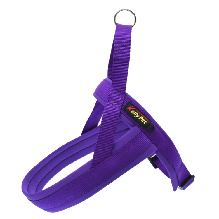 Pet Dogs Nylon Comfortable O-ring A7 Chest Harness Lead Leash, Size: XS, Adjustable Range: 42-50cm