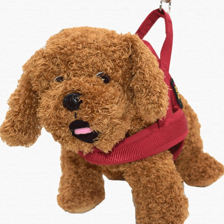 Pet Dogs Nylon Comfortable O-ring A7 Chest Harness Lead Leash, Size: XS, Adjustable Range: 42-50cm