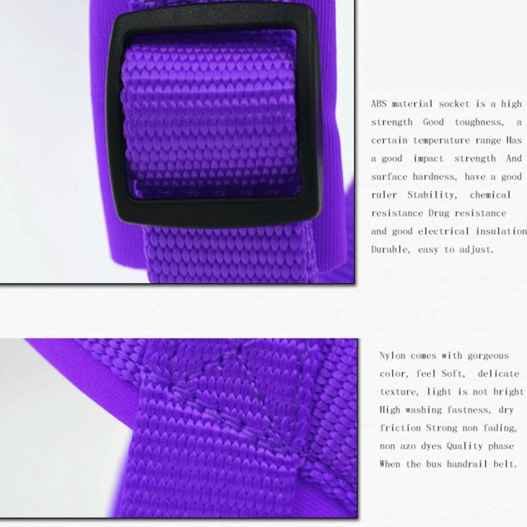 Pet Dogs Nylon Comfortable O-ring A7 Chest Harness Lead Leash, Size: L, Adjustable Range: 68-84cm