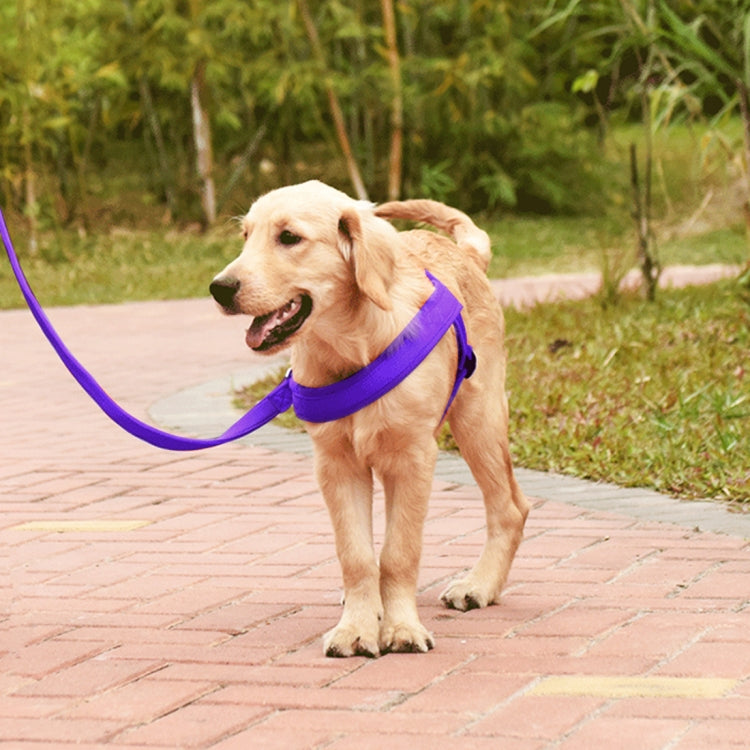 Pet Dogs Nylon Comfortable O-ring A7 Chest Harness Lead Leash, Size: L, Adjustable Range: 68-84cm