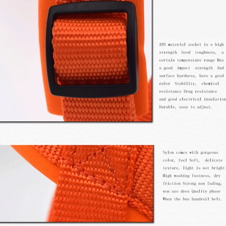 Pet Dogs Nylon Comfortable O-ring A7 Chest Harness Lead Leash, Size: M, Adjustable Range: 60-74cm