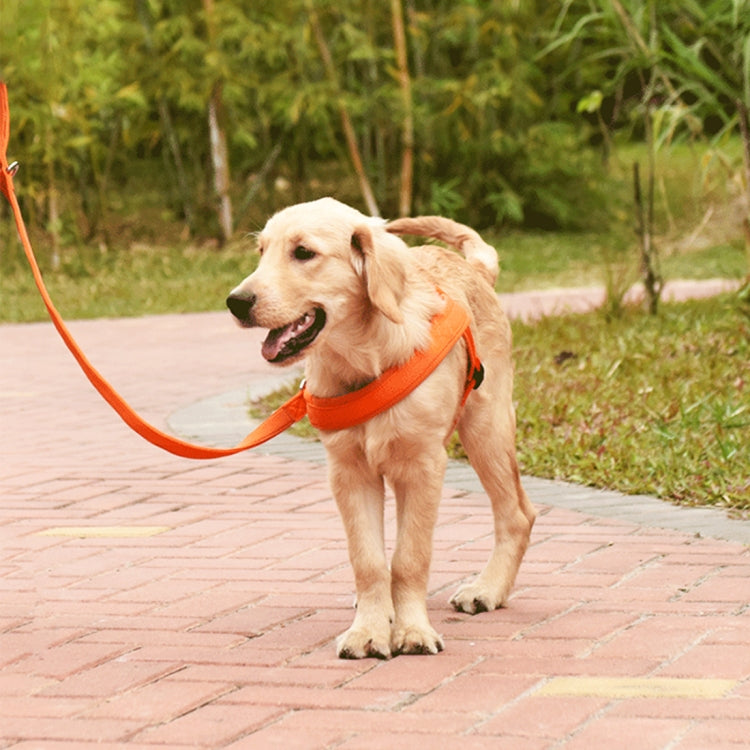 Pet Dogs Nylon Comfortable O-ring A7 Chest Harness Lead Leash, Size: S, Adjustable Range: 50-62cm