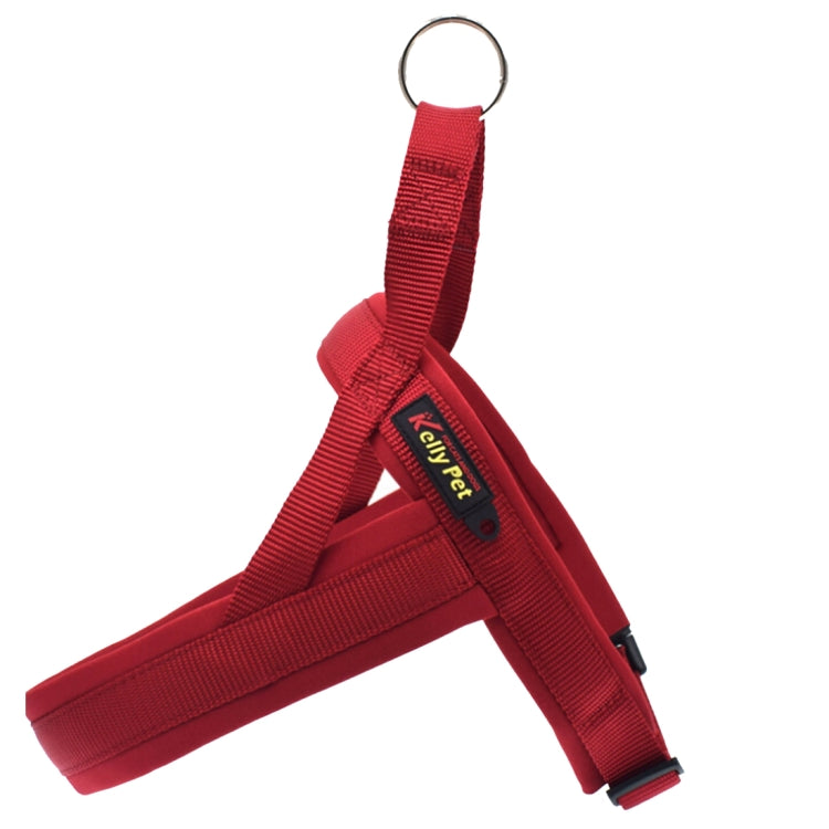 Pet Dogs Nylon Comfortable O-ring A7 Chest Harness Lead Leash, Size: S, Adjustable Range: 50-62cm