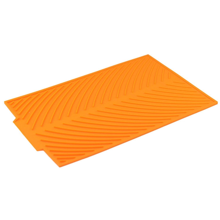2 PCS Multi-function Silicone Foldable Water Filter Mat Drain Insulation Pad