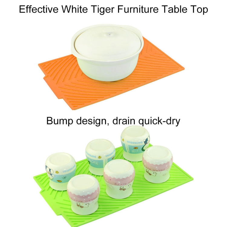 2 PCS Multi-function Silicone Foldable Water Filter Mat Drain Insulation Pad