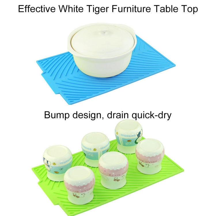 2 PCS Multi-function Silicone Foldable Water Filter Mat Drain Insulation Pad