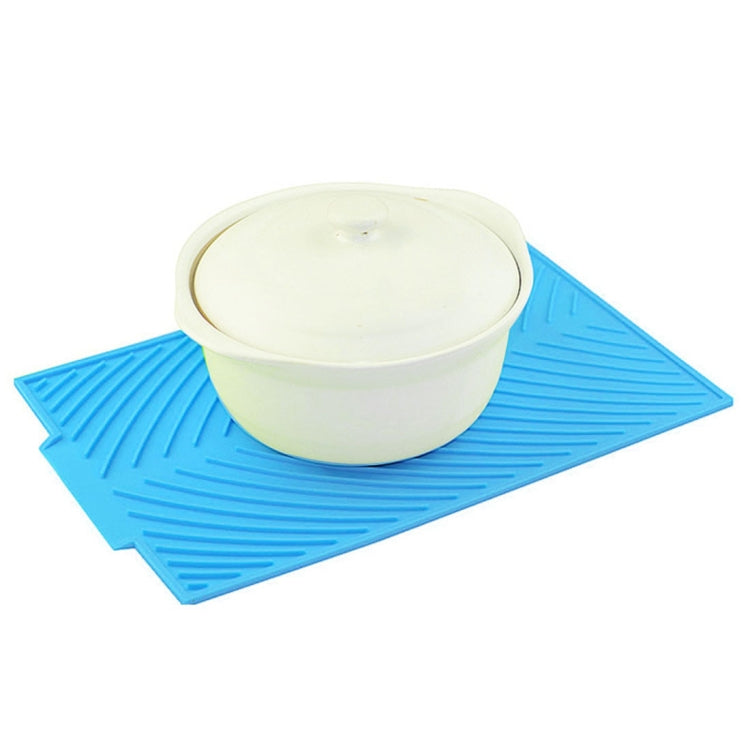 2 PCS Multi-function Silicone Foldable Water Filter Mat Drain Insulation Pad