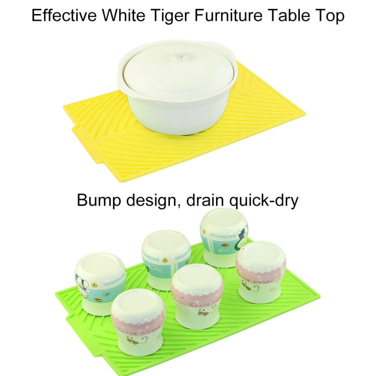 2 PCS Multi-function Silicone Foldable Water Filter Mat Drain Insulation Pad