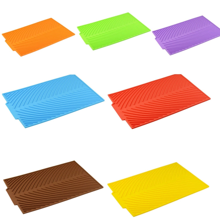 2 PCS Multi-function Silicone Foldable Water Filter Mat Drain Insulation Pad