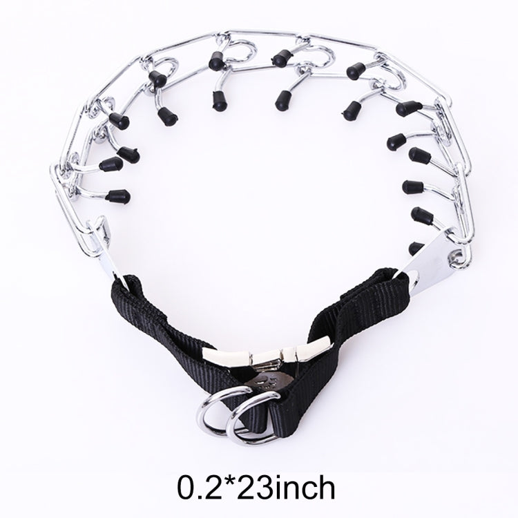 Pet Dogs High Quality Metal Adjustable Chain Specific Training Dogs Chain Collar, Size: 4.0mm*60cm