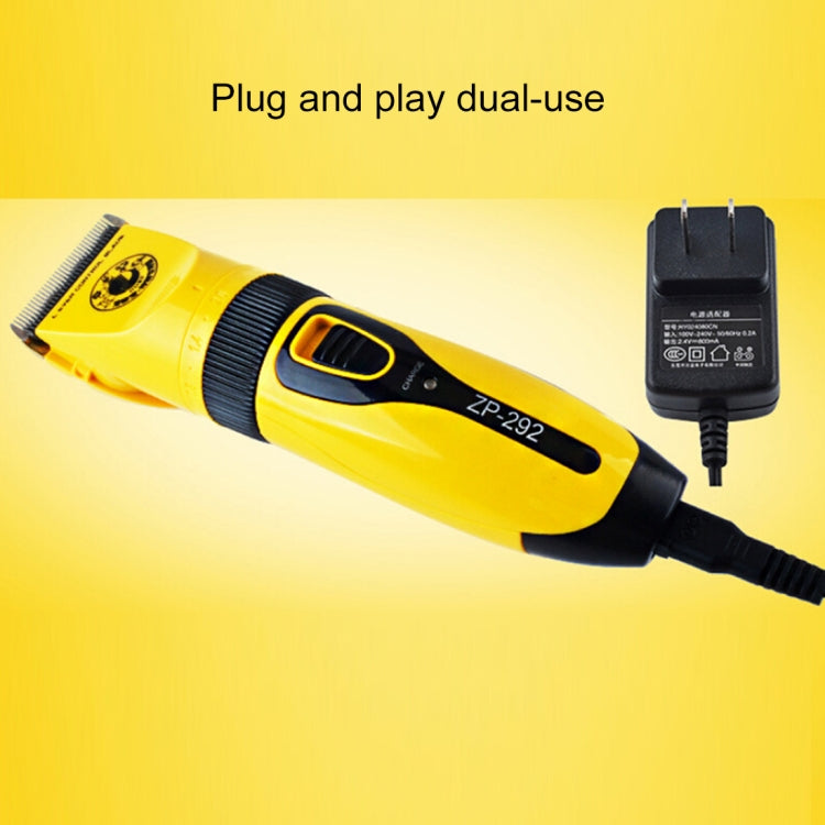 Pet Cats Dogs High Quality Ceramics Fine Teeth Electric Hair Clipper Play and Plug Dual-use Pets Clipper