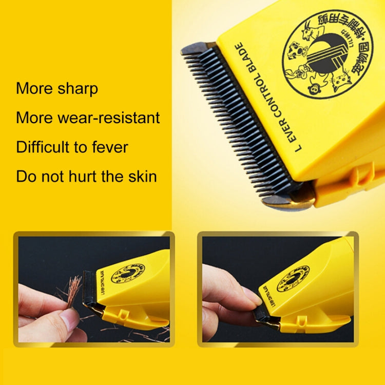 Pet Cats Dogs High Quality Ceramics Fine Teeth Electric Hair Clipper Play and Plug Dual-use Pets Clipper