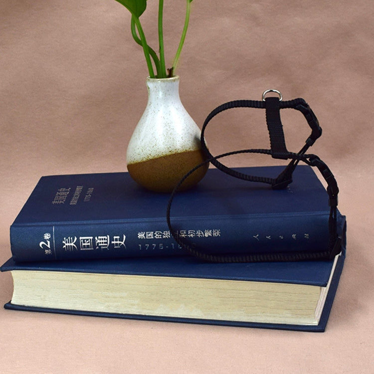 New Style Pet Cats Nylon Chest Strap Traction Lead Leash Collar, Width: 1.0cm, Adjustable Range: 21-34cm