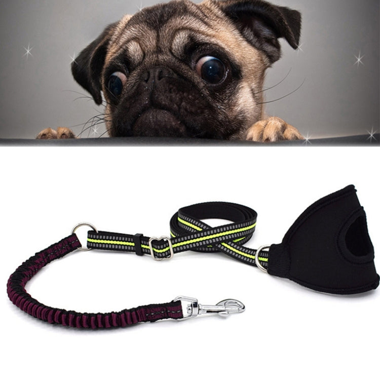 New Style Pet Dogs Nylon Reflective Handheld Rope Adjustable Telescoping Traction Lead Leash, Size: L, Width: 25mm