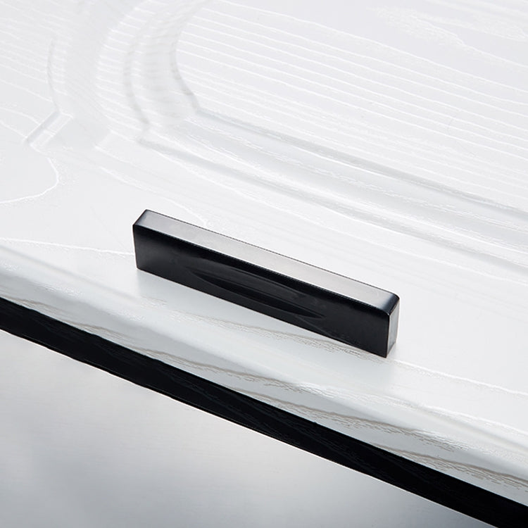 5 PCS 2058_64 Space Aluminum Closet Cabinet Handle (Black)