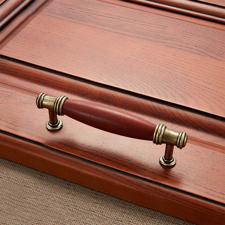 5 PCS 5001_96 Fine Gold Mahogany Hardware Cabinet Handle