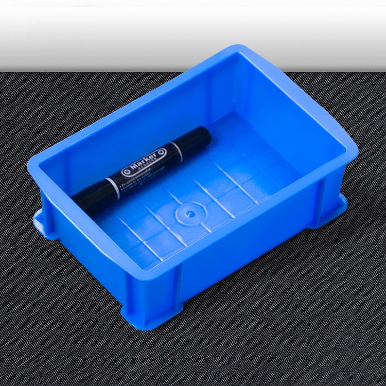 5 PCS Thick Multi-function Material Box Brand New Flat Plastic Parts Box Tool Box, Size: 20.7cm x 13.7cm x 6.4cm