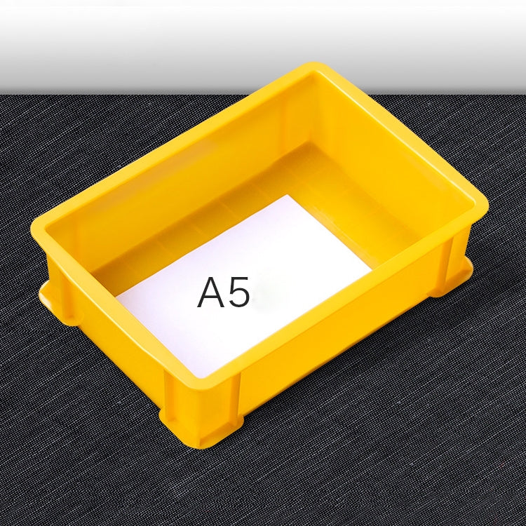 2 PCS Thick Multi-function Material Box Brand New Flat Plastic Parts Box Tool Box, Size: 30.2cm x 20.9cm x 8.3cm
