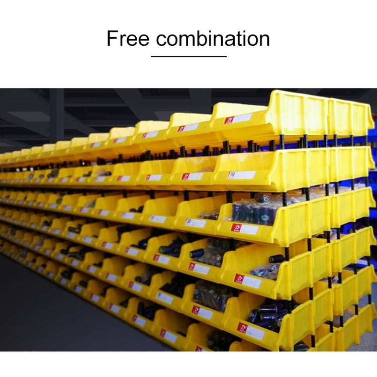 2 PCS Thickened Oblique Plastic Box Combined Parts Box Material Box, Random Color Delivery, Size: 25cm x 15cm x 12cm