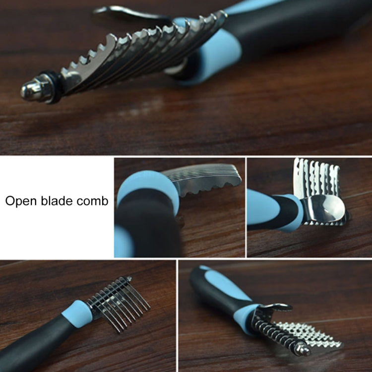 Pet Five Piece Set 3m Retractable Traction Rope + Combs + Detangling Comb + Gilling + Nail Clippers