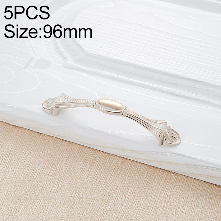 5 PCS 6511_96 Ivory Cabinet Wardrobe Handle