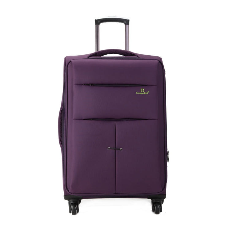 24 inch Oxford Cloth Universal Wheel Travel Password Draw-bar Box Luggage Carrier