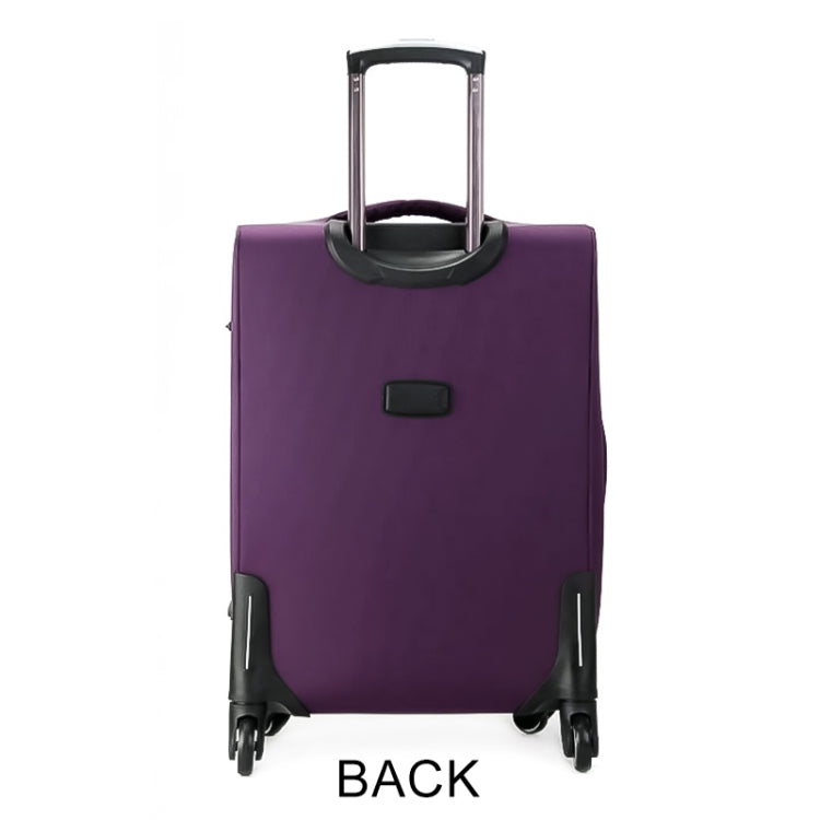 24 inch Oxford Cloth Universal Wheel Travel Password Draw-bar Box Luggage Carrier