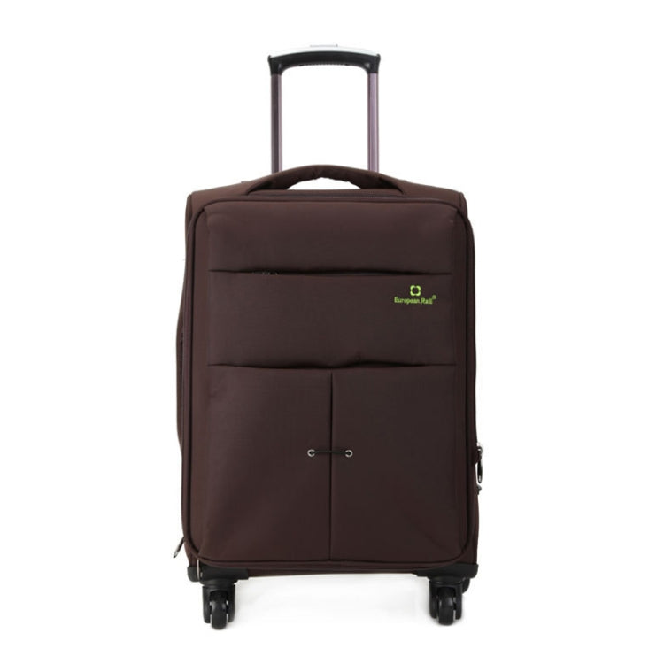 28 inch Oxford Cloth Universal Wheel Travel Password Draw-bar Box Luggage Carrier