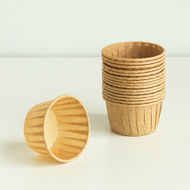 50 PCS Round Lamination Cake Cup Muffin Cases Chocolate Cupcake Liner Baking Cup, Size: 6.5 x 5 x 4cm