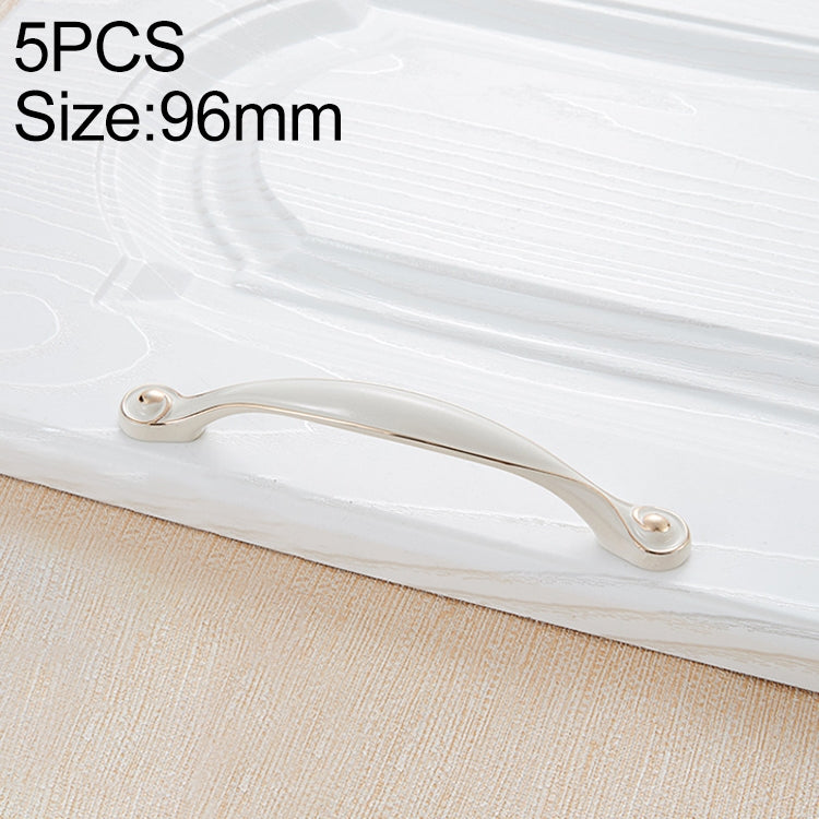 5 PCS 6533_96 Ivory Cabinet Wardrobe Handle