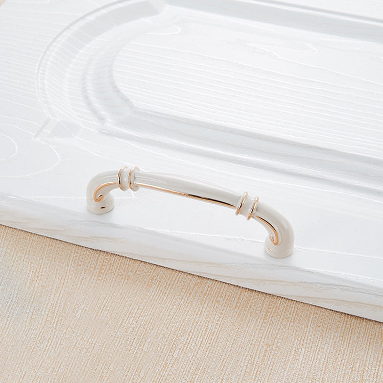 3 PCS 6569_96 Ivory Cabinet Wardrobe Handle
