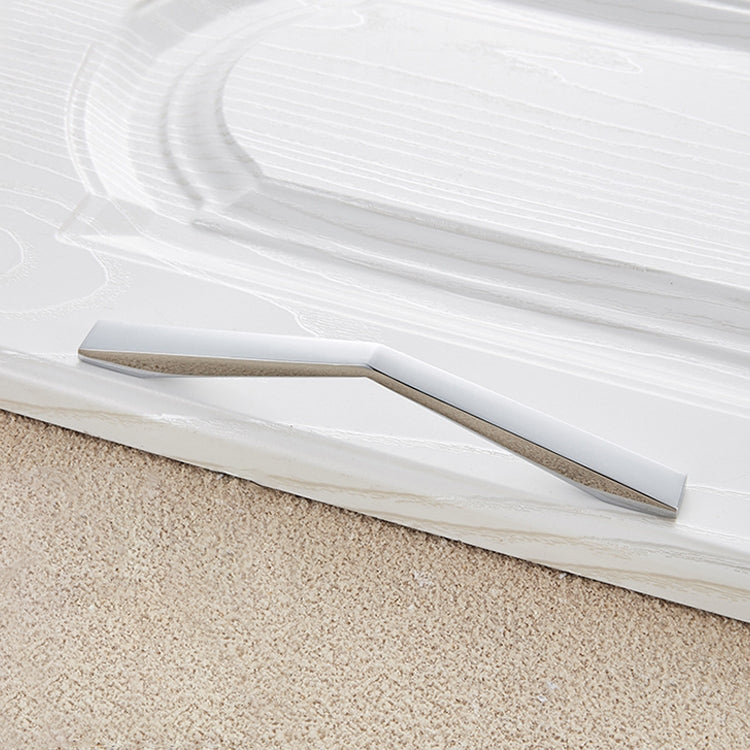 3 PCS 4068_160 Bright Chrome Zinc Alloy Polished Bathroom Cabinet Handle