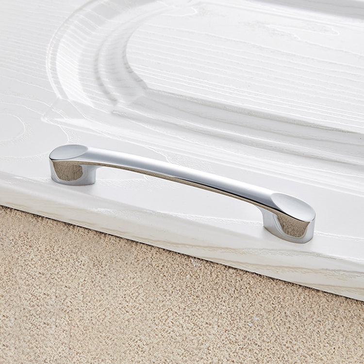 5 PCS 6225_96 Bright Chrome Zinc Alloy Polished Bathroom Cabinet Handle