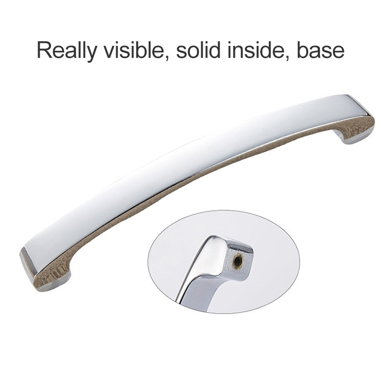 5 PCS 6225_96 Bright Chrome Zinc Alloy Polished Bathroom Cabinet Handle