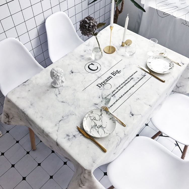 Dream Pattern Waterproof Anti-scalding Cotton and Linen Table Cloth, Size: 140 x 140cm