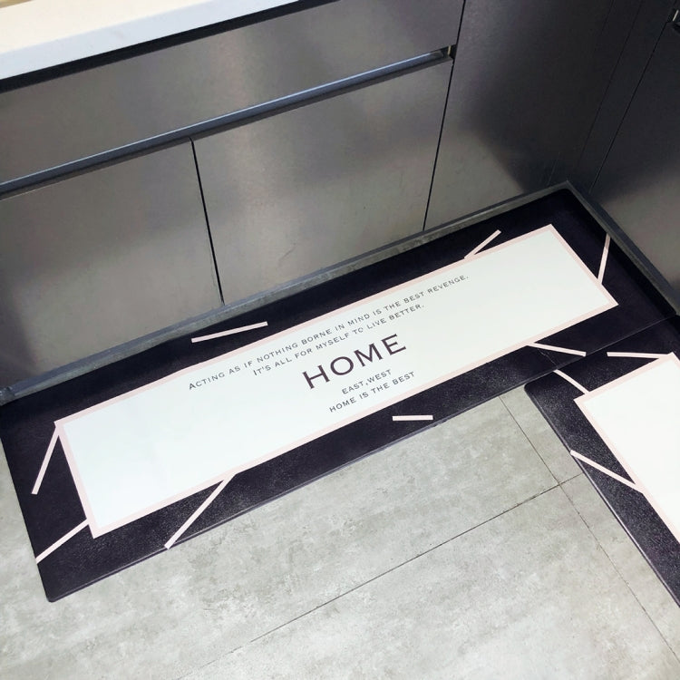 Line Pattern Rectangular Bathroom PVC Pad Anti-skid Household Foot Carpet, Size: 150 x 45cm