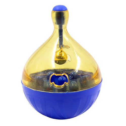 Pets Tumbler Leakage Food Ball Dog Training Exercise Fun Bowl Toys, Size: 14*9.5cm