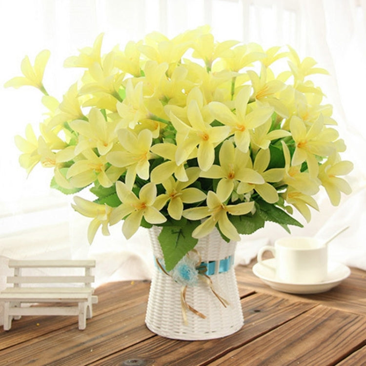 5 PCS Artificial Flower Home Decoration Wreath Fake Flowers, Random Color Delivery