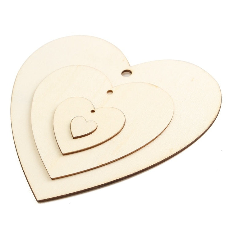 10 PCS DIY Creative Cartoon Wooden Ornament, Random Style Delivery